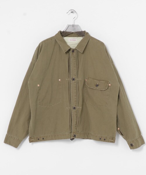 URBAN RESEARCH（アーバンリサーチ）の「NICENESS　H.THORNHILL / H.ソーンヒル（ブルゾン・メンズ・KHAKI・M/L）」の10枚目の写真