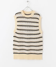 SENSE OF PLACE by URBAN RESEARCH | カラフルスカシアミニットベスト(ベスト)