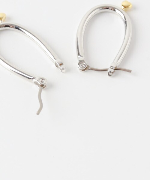 SENSE OF PLACE by URBAN RESEARCH(センスオブプレイスバイアーバンリサーチ)の「LAPUIS Petit Heart ピアス(ピアス(両耳用)・レディース・GOLD/MULTI・One)」の11枚目の写真