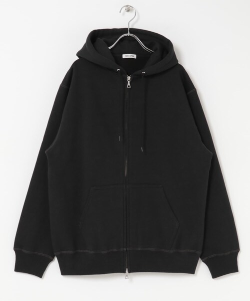 URBAN RESEARCH DOORS(アーバンリサーチドアーズ)の「FORK&SPOON リサイクルコットン裏毛ジップフーディー(パーカー・メンズ・DARKPURPLE/BLACK・4/5)」の11枚目の写真
