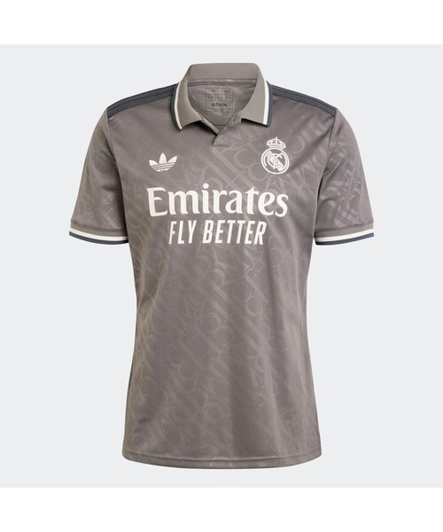 adidas（アディダス）の「レアル・マドリード 24/25 サードユニフォーム（トップス・メンズ・ブラウン・S/M/L/XL/2XL/3XL/4XL/5XL/6XL/XS）」の2枚目の写真