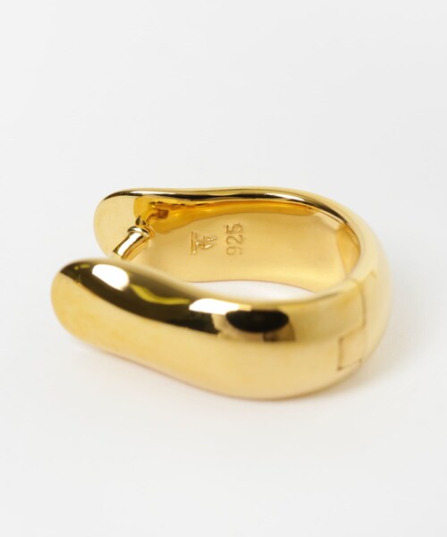 URBAN RESEARCH(アーバンリサーチ)の「Oyster Hoops Small Gold(ピアス(両耳用)・レディース・GOLD・S)」の5枚目の写真