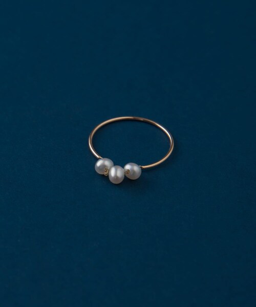 URBAN RESEARCH（アーバンリサーチ）の「ff by decor urban research　Sway pearl ring（リング・レディース・GOLD・9/11/13）」の6枚目の写真