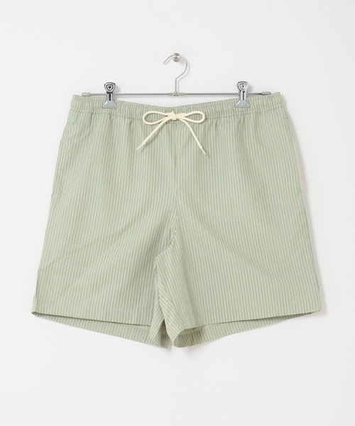 URBAN RESEARCH（アーバンリサーチ）の「Acy　SEERSUCKER BUGGY SHORTS（その他パンツ・メンズ・GRAY/L.GREEN・L/XL）」の2枚目の写真
