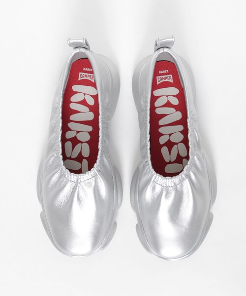 THE GOODLAND MARKET（ザグッドランドマーケット）の「CAMPER　Karst Ballerina-SILVER（スニーカー・レディース・007SLV・37/38/39）」の4枚目の写真