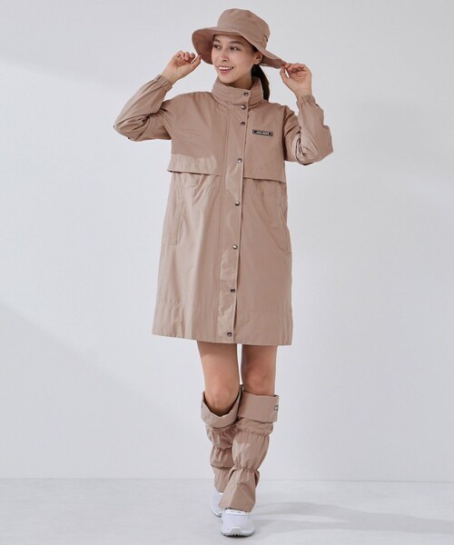 ROPE'(ロペ)の「レインワンピース/撥水・透湿(ワンピース・レディース・ベージュ/ネイビー/ピンク・L/M)」の16枚目の写真