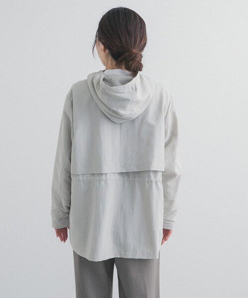 URBAN RESEARCH DOORS（アーバンリサーチドアーズ）の「『WEB/一部店舗限定カラー』ナイロンマウンテンパーカー（マウンテンパーカー・レディース・L.BEIGE/LIME/NAVY/BLACK・S/M）」の17枚目の写真