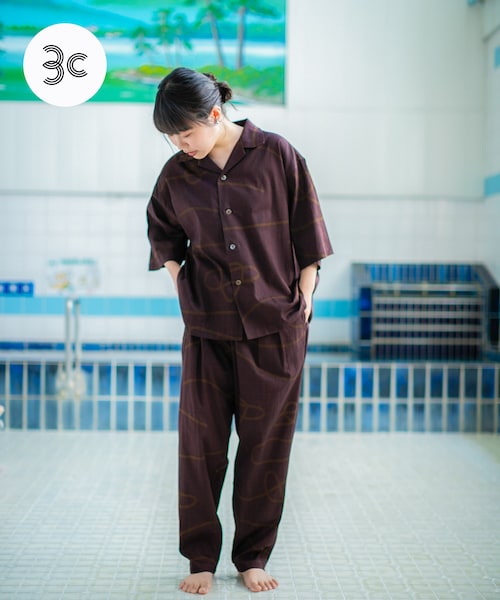 URBAN RESEARCH(アーバンリサーチ)の「SENTO-GRASHI 「ゆ」 pants (Tapered)(その他パンツ・メンズ・BRN×Y.BRN/BLU×L.BLU・M/L/L/XL)」の1枚目の写真