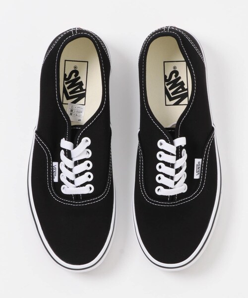 URBAN RESEARCH DOORS(アーバンリサーチドアーズ)の「VANS AUTHENTIC(スニーカー・メンズ・BLACK・26/26.5/27/27.5/28/28.5/29)」の9枚目の写真
