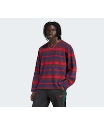 adidas | 90sオルタナティブスポーツ長袖ストライプ ワッフル ティー(Tシャツ/カットソー)