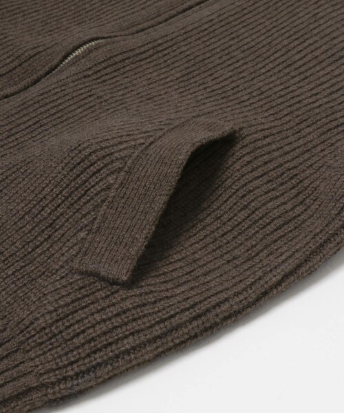 THE GOODLAND MARKET（ザグッドランドマーケット）の「cwtch　MIX PATTERND KNIT（ニット/セーター・レディース・GREY/BROWN・FREE）」の13枚目の写真