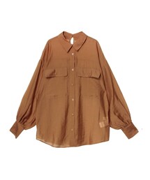 LAGUNAMOON | オーバーシアーシャツ(シャツ/ブラウス)