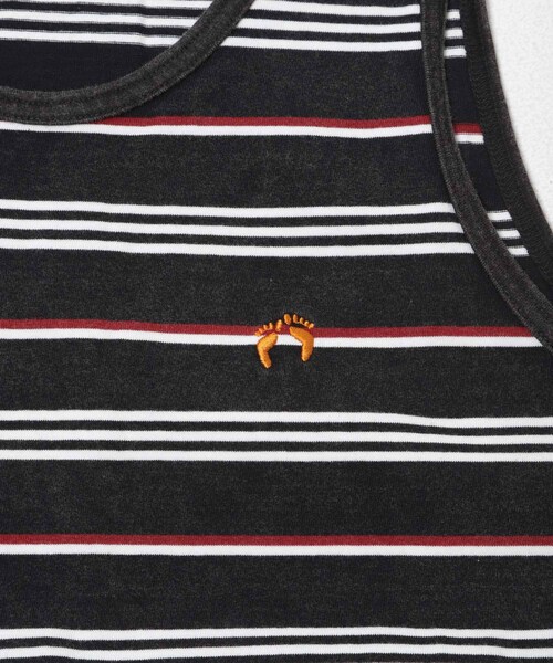 URBAN RESEARCH Sonny Label（アーバンリサーチサニーレーベル）の「HANG TEN　BASIC BORDER TANK（タンクトップ・メンズ・BEIGE/NAVY・M/L）」の12枚目の写真