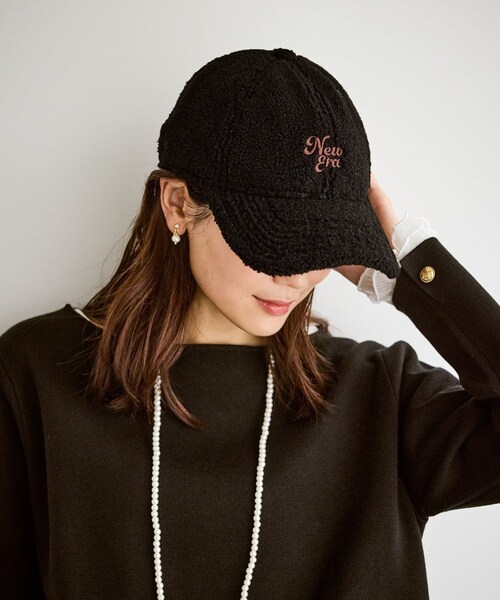 ROPE' PICNIC（ロペピクニック）の「【NEW ERA(R)/ニューエラ別注】920VS BOA SOLID CAP（キャップ・レディース・ブラック/オフホワイト・F）」の6枚目の写真