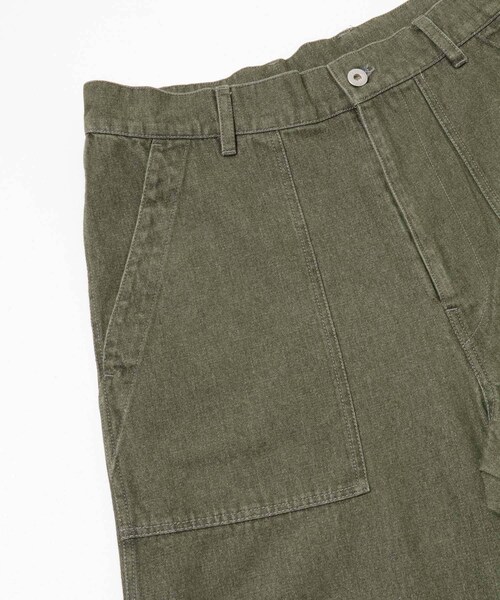 URBAN RESEARCH Sonny Label（アーバンリサーチサニーレーベル）の「ARMY TWILL　DENIM BAKER PANTS（デニムパンツ・メンズ・BLUE/KHAKI/ECRU・M/L）」の15枚目の写真