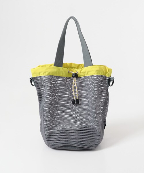EKAL(エカル)の「TINY GARDEN PRODUCTS ストロール2WAYメッシュバッグ(ハンドバッグ・レディース・BLACK/GRAY・One)」の19枚目の写真