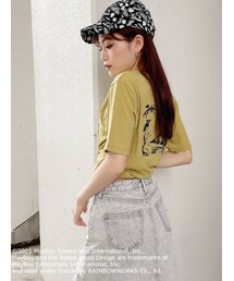 PLAYBOY | PLAYBOY CALIFORNIA BEACH BUNNY ポケットTシャツ(Tシャツ/カットソー)