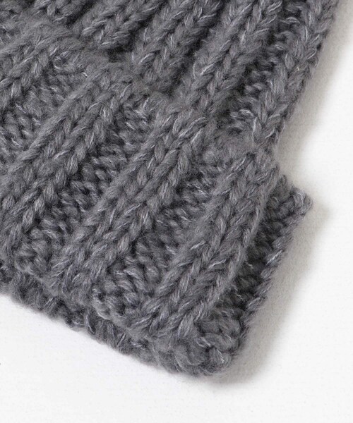 ITEMS URBANRESEARCH（アイテムズ アーバンリサーチ）の「リブニットビーニー（ニットキャップ/ビーニー・レディース・GREGE/BLK/GRY・-）」の11枚目の写真