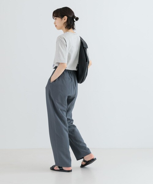 URBAN RESEARCH(アーバンリサーチ)の「ポプリンイージーパンツ(その他パンツ・レディース・BEIGE/BLUEGRAY・36/38)」の14枚目の写真