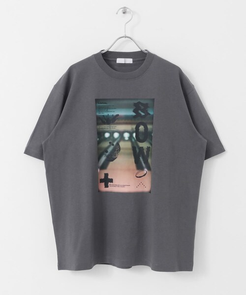 SENSE OF PLACE by URBAN RESEARCH（センスオブプレイスバイアーバンリサーチ）の「フォトグラフィックTシャツ B（Tシャツ/カットソー・メンズ・LIME/IVORY/CHARCOAL・M/L）」の21枚目の写真