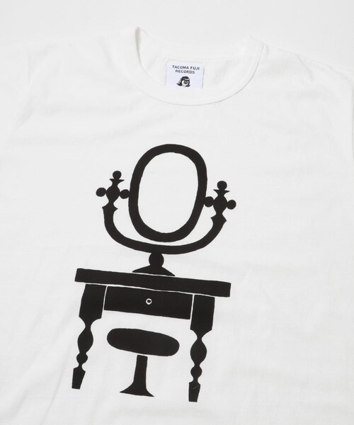 EKAL(エカル)の「TACOMA FUJI RECORDS OYOT HAIR T-SHIRTS(Tシャツ/カットソー・メンズ・WHITE・M/L/XL)」の4枚目の写真