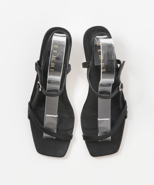 URBAN RESEARCH ROSSO（アーバンリサーチロッソ）の「REMME　ナローストラップサンダル（サンダル・レディース・NATURAL/NEGRO・36/37/38）」の13枚目の写真