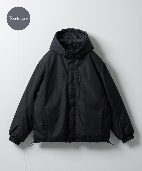 URBAN RESEARCH Sonny Label（アーバンリサーチサニーレーベル）の「『別注』TAION×Sonny Label　HOOD DOWN JACKET（その他アウター・メンズ・ブラック/チャコール/オリーブ・M/L/XL）」の9枚目の写真