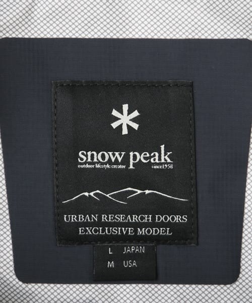 URBAN RESEARCH DOORS（アーバンリサーチドアーズ）の「snow peak×DOORS　Rain Poncho（レインコート/ポンチョ・レディース・アメニティ/オリーブ/ネイビー・one）」の8枚目の写真
