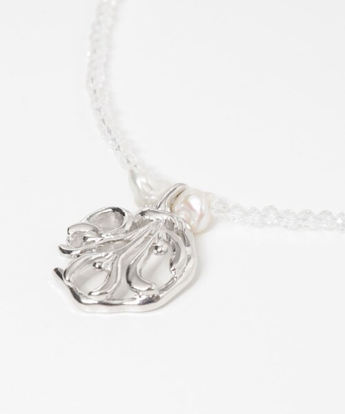 URBAN RESEARCH(アーバンリサーチ)の「IRIS47 ginger crystal necklace(ネックレス・レディース・silver・-)」の5枚目の写真