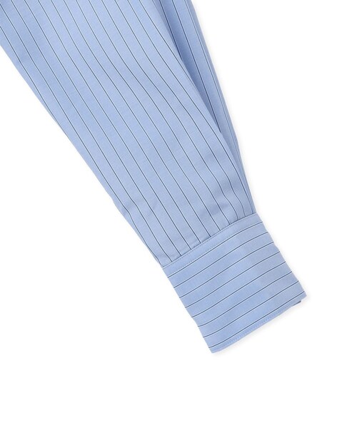 VIS（ビス）の「【洗える】ビスチェドッキングライクワンピース（シャツワンピース・レディース・オフホワイト/サックス・F）」の9枚目の写真