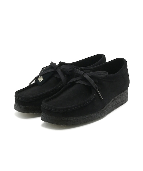 ADAM ET ROPE'（アダムエロペ）の「【CLARKS】WALLABEE SHOES（モカシン/デッキシューズ・レディース・ブラック/ブラウン系/ピンク/ベージュ・36/37/38/39）」の2枚目の写真