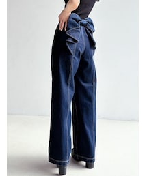 RESEXXY | バックリボンデニムパンツ(デニムパンツ)