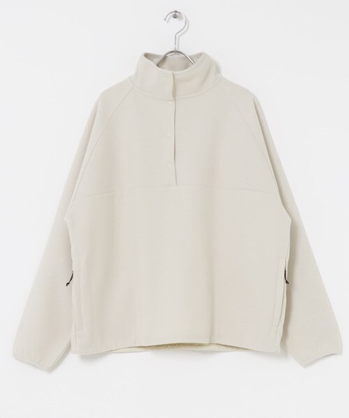EKAL（エカル）の「ウォームドジャージスタンドプルオーバー（その他トップス・レディース・アイボリー/ブラック/ブラウン・one）」の12枚目の写真