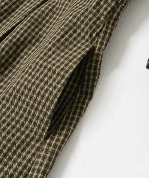 URBAN RESEARCH DOORS（アーバンリサーチドアーズ）の「『親子リンク』『UR TECH』チェック柄ワンピース(KIDS)（ワンピース・キッズ・BROWN/NAVY・105/120/135）」の13枚目の写真