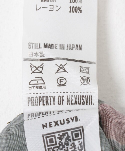 URBAN RESEARCH(アーバンリサーチ)の「NEXUSVII. TRANSPORTATION(シャツ/ブラウス・メンズ・BLACK/OLIVE・46/48)」の16枚目の写真