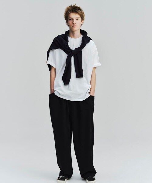 URBAN RESEARCH(アーバンリサーチ)の「SEE SEE SUPER WIDE TAPERED PANTS(その他パンツ・メンズ・BLACK/L GREY/D NAVY・M/L/XL/XXL)」の5枚目の写真