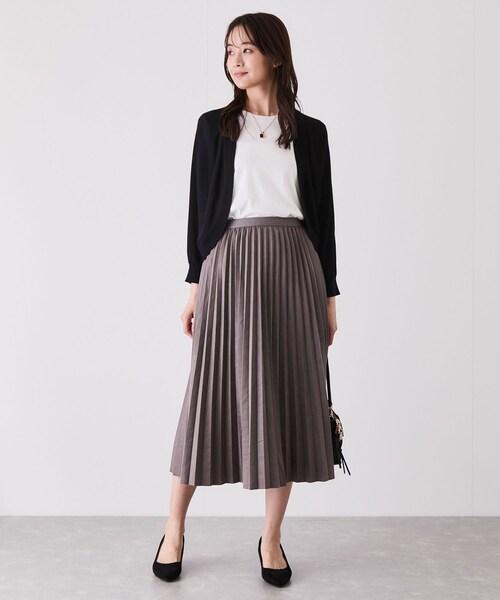 Jayro（ジャイロ）の「ドルマンボレロカーディガン（カーディガン/ボレロ・レディース・ブラック/グレー系/ホワイト系/ネイビー・M）」の12枚目の写真