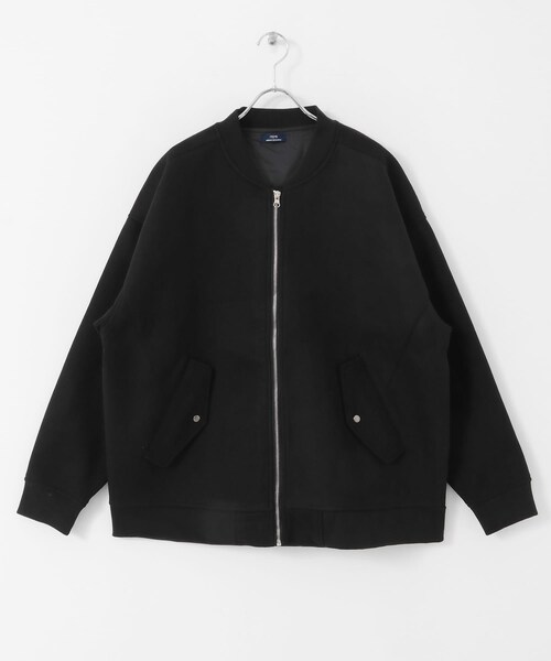 ITEMS URBANRESEARCH（アイテムズ アーバンリサーチ）の「ウールライクメルトン MA-1（MA-1・メンズ・KHK/BLK/MOC・M/L）」の11枚目の写真