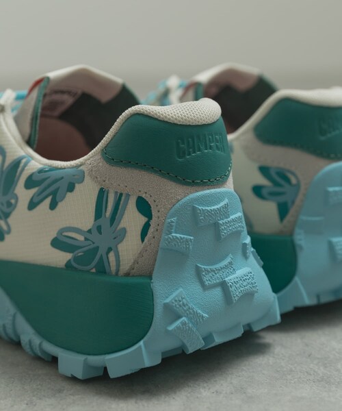 THE GOODLAND MARKET（ザグッドランドマーケット）の「CAMPER　Drift Trail-flower（スニーカー・レディース・038PNK/039BLU・37/38/39）」の5枚目の写真