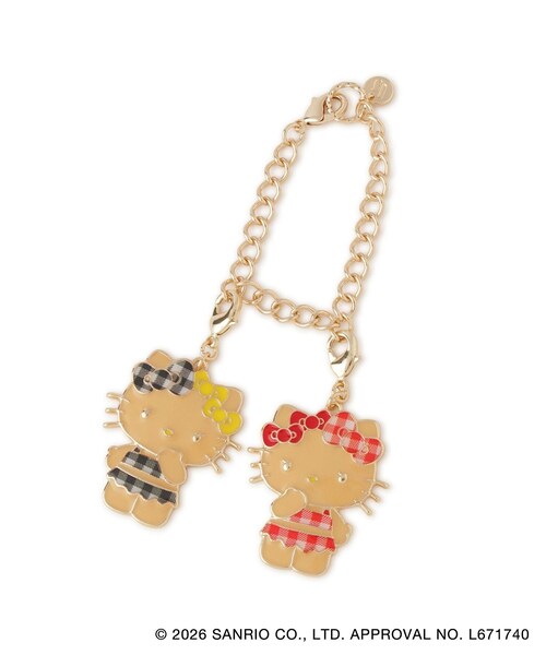 VIS(ビス)の「【HELLO KITTY×VIS】日焼けデザイン ハローキティアソートエポチャーム(チャーム・レディース・ベージュ/ベージュ系・F)」の11枚目の写真