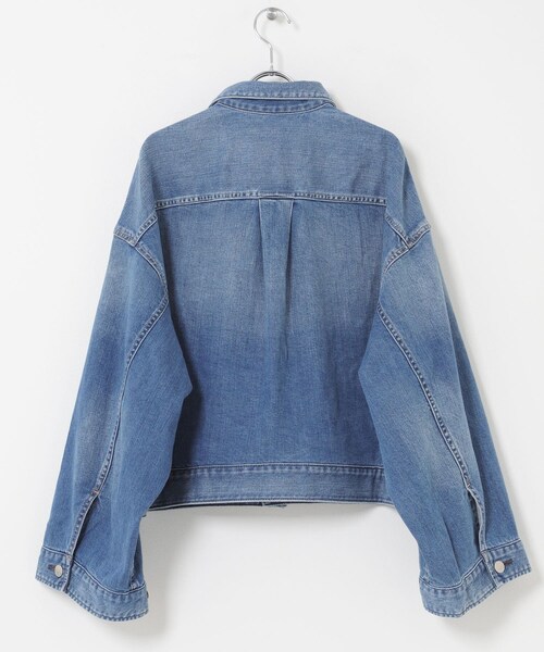 URBAN RESEARCH Sonny Label（アーバンリサーチサニーレーベル）の「Healthy DENIM　LATTE（デニムジャケット・レディース・MID USED・1）」の7枚目の写真