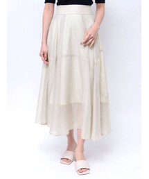 LAGUNAMOON | シアーイレヘムフレアスカート(スカート)