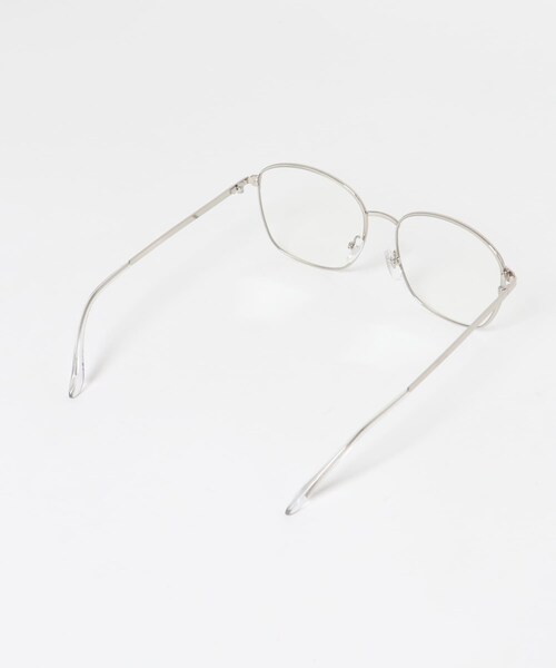 SENSE OF PLACE by URBAN RESEARCH（センスオブプレイスバイアーバンリサーチ）の「メタルフレームサングラス（メガネ・メンズ・SILVER/SLV MATT・one）」の12枚目の写真