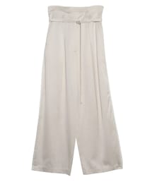 ELENDEEK | BACK SATAIN TUCKED PT(その他パンツ)