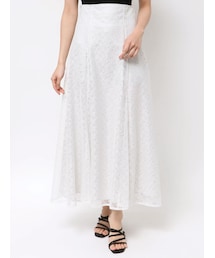 MERCURYDUO | レースフレアコルセットスカート(スカート)