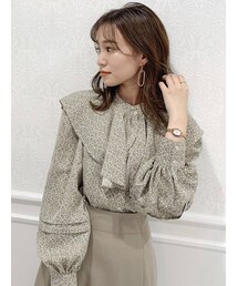 dazzlin | ラッフルカラーブラウス(シャツ/ブラウス)