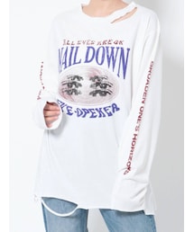 jouetie | ダメージグランジロンT(Tシャツ/カットソー)