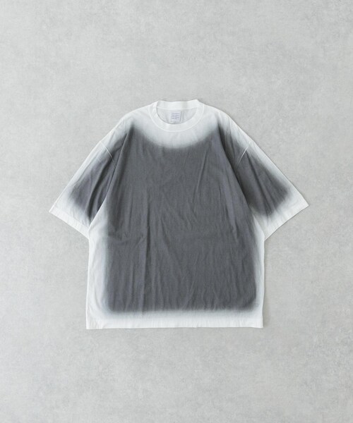 URBAN RESEARCH（アーバンリサーチ）の「GGG　Fade Print Crew-Neck Short-Sleeve T-shirts（Tシャツ/カットソー・メンズ・WHTxCHL/WHTxECR・M/L）」の15枚目の写真