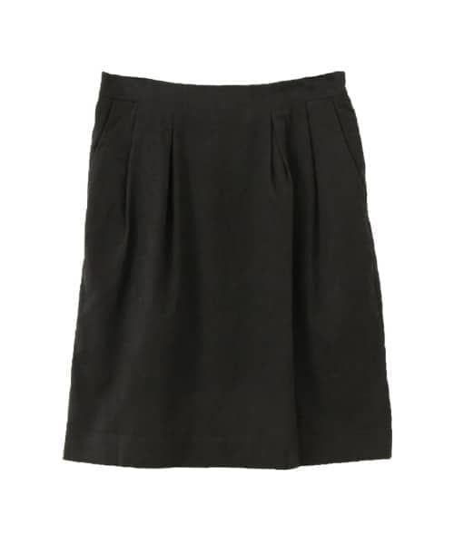 フェイクスウェードタックスカート