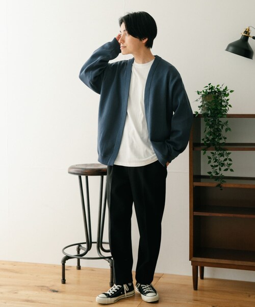 ITEMS URBANRESEARCH（アイテムズ アーバンリサーチ）の「ウールタッチ センタープレスパンツ（その他パンツ・メンズ・MOC/BLK/BRN・M/L）」の10枚目の写真